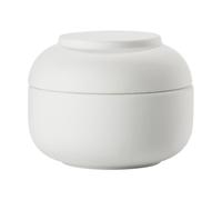 Zone Denmark Sensu jar with lid Ø10.5x7.5 cm White