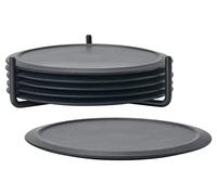 Zone Denmark Singles coaster with holder Black