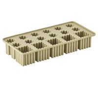 Zone Denmark Singles Ice Cube Tray, 22 x 11.2 x 3.9 cm, Leek Green