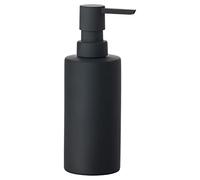 Zone Denmark - Soap Dispenser - Liquid Soap Dispenser - Solo - Porcelain with Soft Touch Coating - Black