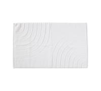 Zone Denmark Time bathroom mat 50x80 cm White