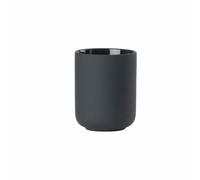 Zone Denmark Toothbrush Mug Ume Toothbrush Mug Stoneware Black H 10.3 cm