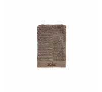 Zone Denmark Towel Classic Bath Towel Guest Towel Cotton Taupe 70 x 50 cm