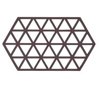 Zone Denmark Triangles Kalamata Trivet, Heat Resistant up to 250 °C, Silicone Coasters, Decorative Coasters for Pots and Pans, Dishwasher Safe, 24 x 14 cm