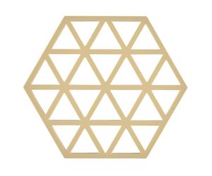 Zone Denmark Triangles trivet 14x16 cm warm sand