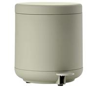 Zone Denmark Ume Bathroom Cosmetic Bin Pedal Bin with Lid for Bathroom with Removable Inner Bucket and Soft Close Diameter 19.5 cm Height 22 cm 4 Litres Eucalyptus