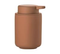 Zone Denmark Ume Liquid Soap Dispenser Sandstone/Ceramic Soft Touch Coating Scandinavian Design 250 ml Height 12.7 cm Terracotta