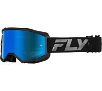 Zone Goggle Black/Black - Sky Blue/Smoke Lens, black