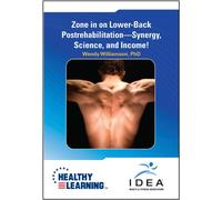 Zone in on Lower-Back Postrehabilitation-Synergy, Science, and Income!