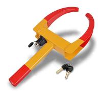 Zone Tech Wheel Lock Security Tire Clamp - Premium Quality Heavy Duty Anti- Theft Protective Vehicle Wheel Lock
