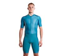 ZONE3 Activate Plus Short Sleeve Men's Trisuit | UK M in Teal