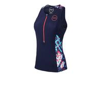ZONE3 Activate Plus Women's Tri Top | UK L in Latin Summer