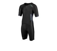 ZONE3 Activate Race Short Sleeve Trisuit | UK L in Black