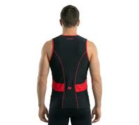 Zone3 Activate Sleeveless Tri Jersey XS Black / Red