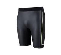 ZONE3 Active Buoyancy Shorts, 3/2mm Neoprene Swim Pants for Swim Training, Unisex Black Swim Jammers Made with Smoothskin