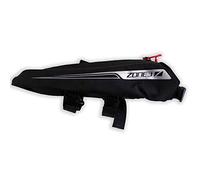 ZONE3 Aero Top Tube Cycling/Triathlon 'Bento Box' Bag, Black/Silver, One Size
