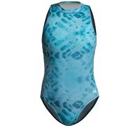 ZONE3 Women’s High Neck Swimsuit - Xfinity Renew, Chlorine Resistant, UPF50+ Swimwear Teal