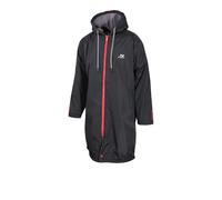 ZONE3 Junior Polar Fleece Parka Robe | UK L in Black/Red