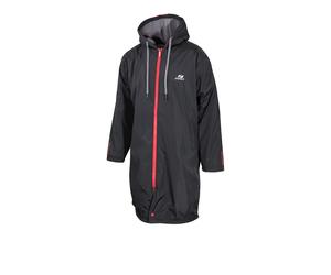 ZONE3 Junior Polar Fleece Parka Robe | UK L in Black/Red