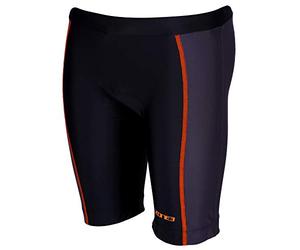 ZONE3 Kids Adventure Tri Shorts Black/Neon Orange