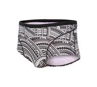 Zone3 Kona Speed Brief Swimsuit Black White, Size XXS