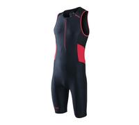 ZONE3 Men's Activate Trisuit- One Piece Pro Triathlon Sleeveless Skin Suit (XXL)