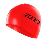 ZONE3 Men's and Women's Silicone Swim Cap - 48g (Red)