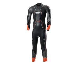 ZONE3 Men's Vanquish X Wetsuit Open Water Swimming Full Body Suit For Diving, Surfing, Kayaking, Water Sports (L)