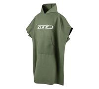 ZONE3 Microfibre Changing Robe Designed For Quick-drying & Compact Storage Khaki/White