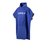 ZONE3 Microfibre Poncho Robe Navy One Size