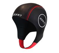 Zone3 Neoprene Swim Cap - Black/Red