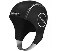 Zone3 Neoprene Swim Cap Black Swimming Thermal Mens Womens