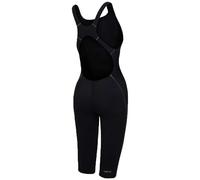 Zone3 Performance Gold Open Back Competition Swimsuit Black UK 34 Woman