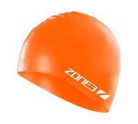 Zone3 Silicone Swim Cap - Orange