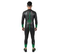 Zone3 Terraprene Vision Wetsuit Black Green - L