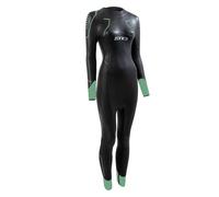 Zone3 Terraprene Vision Wetsuit Black Green Women, Size SM
