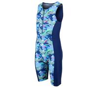 Zone3 Tri Adventure Sleeveless Trisuit Blue 8-10 Years Boys,Girls
