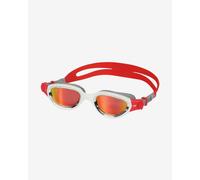 Zone3 Venator-X Swimming Goggles Grey White with Red Mirrored Lenses