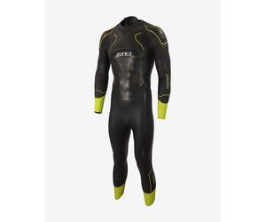 Zone3 Vision Plus Wetsuit Black Yellow - S