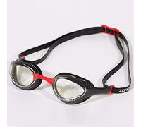 ZONE3 Volare Streamline Racing Swim Goggles (Clear Lens - Black/Red)