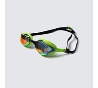ZONE3 Volare Streamline Racing Swim Goggles (Mirror Lens - Green/Black)…