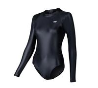 ZONE3 Women’s OWS Ti+ Thermal High Neck Swim Costume with Titanium Lining/Inner Bra Shelf, Long Sleeve Swimsuit for Open Water/Pool Swimming