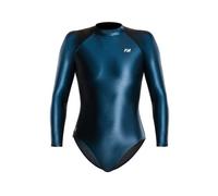Zone3 Ows Ti+ Thermal High Neck Swimsuit Blue 16 Woman