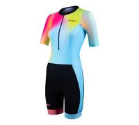 ZONE3 Women's Activate+ Short Sleeve Trisuit Made From 100% Recycled Performance Material