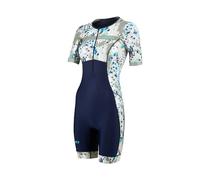 ZONE3 Women's Activate+ Short Sleeve Trisuit/One Piece Pro Triathlon Suit Made From Lycra Sport Fabric