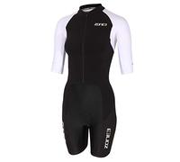 Zone3 Lava Long Distance Aero Short Sleeve Trisuit Black XL Woman