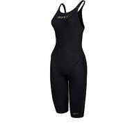 Zone3 Women's MF-X Performance Gold FINA Approved Swim Kneeskin, Black, 36