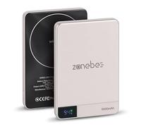 ZONEBEE 5000mAh Wireless Power Bank, Ultra Slim and Lightweight with USB-C Fast Charging, Digital Display, Compatible with iPhone 17/16/15, Samsung S26/25, Pixel 10