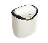 ZONEBEST Trash Can,Kitchen Waste Bin Countertop Under Sink Hanging Trash Can with Lid for Bathroom Bedroom Home Office Wall Mounted Bucket