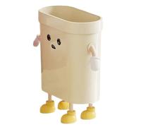 ZONEBEST Trash Can,Modern Garbage Bin Pressure Rings Fixation Waste Basket for Kitchen, Bathroom, Bedroom, Office